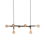 Hanglamp Loco Karakteristieke Metaal Zwart 31x100x16 cm-Hanglampen-LABEL51