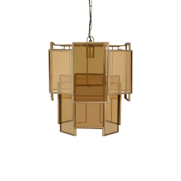 Hanglamp Loucas Geel 48 cm-Tafellampen-PTMD