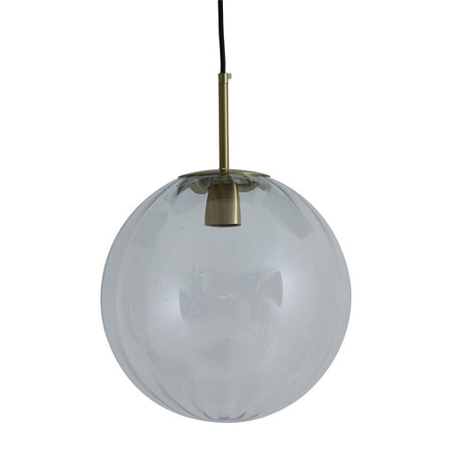 Hanglamp Magdala - Smoke Glas - Ã˜48cm-Hanglampen-Light & Living