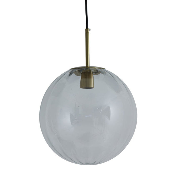 Hanglamp Magdala - Smoke Glas - Ã˜48cm-Hanglampen-Light & Living