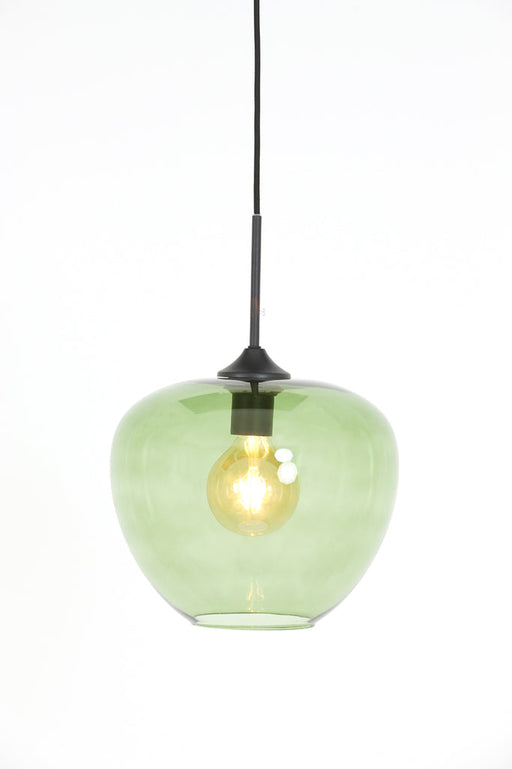 Hanglamp Mayson - Glas Groen - Ã˜30cm-Hanglampen-Light & Living