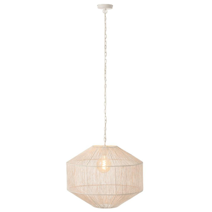Hanglamp Metaal Matte Wit 60x60x150 cm-Hanglampen-J-Line