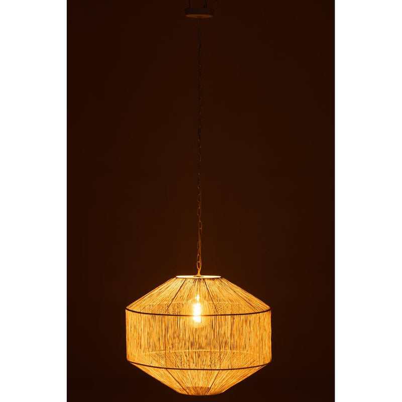 Hanglamp Metaal Matte Wit 60x60x150 cm-Hanglampen-J-Line