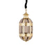 Hanglamp Mikk Glas Geel 71 cm-PTMD