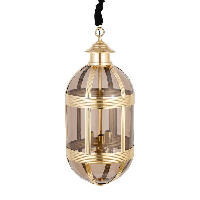 Hanglamp Mikk Glas Geel 93 cm-Tafellampen-PTMD