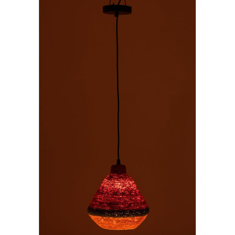 Hanglamp Mix Zeegras 25 cm Zeegras 25x25x27 cm 41812-Hanglampen-J-Line