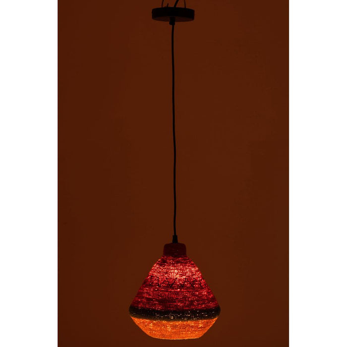 Hanglamp Mix Zeegras 25 cm Zeegras 25x25x27 cm 41812-Hanglampen-J-Line