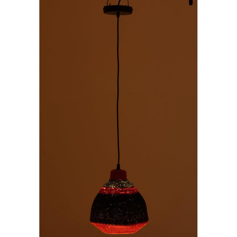 Hanglamp Mix Zeegras 25 cm Zeegras 25x25x27 cm 41813-Hanglampen-J-Line