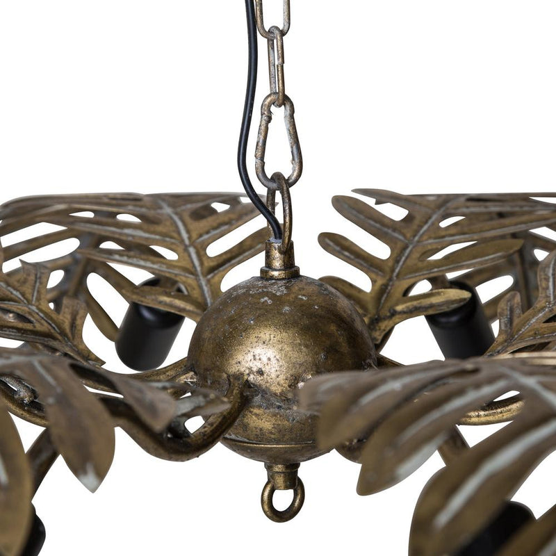 Hanglamp Moira Geel 20 cm-Hanglampen-PTMD