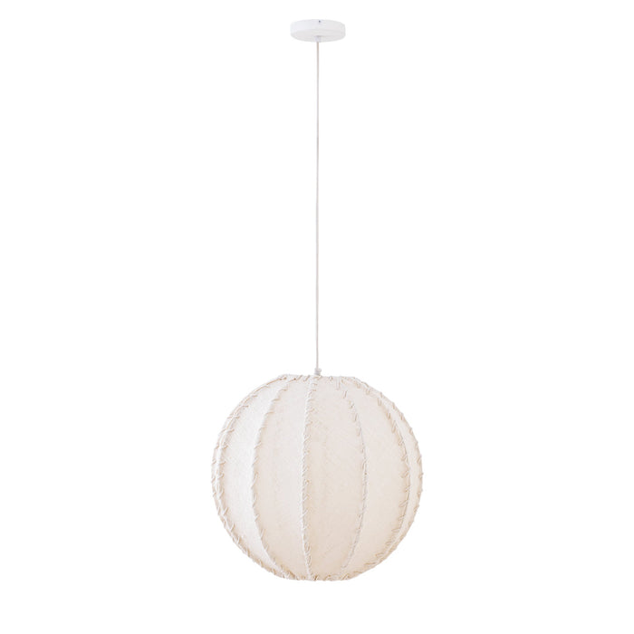 Hanglamp Myka Jute Wit 734225-Hanglampen-PTMD