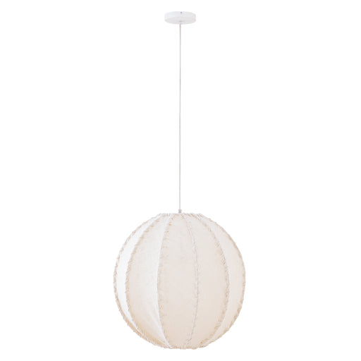 Hanglamp Myka Jute Wit 734227-Hanglampen-PTMD