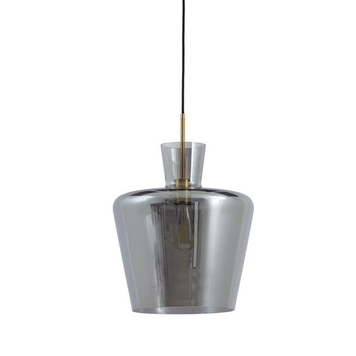 Hanglamp Myles - Smoke Glas - 25x25x31cm-Hanglampen-Light & Living