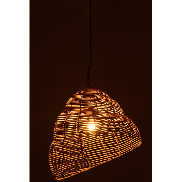 Hanglamp Naturel Bamboe 50 cm-Tafellampen-J-Line