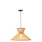 Hanglamp Naturel Bamboe S 53 cm 53x53x147 cm-Hanglampen-J-Line