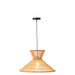 Hanglamp Naturel Bamboe S 53 cm 53x53x147 cm-Hanglampen-J-Line