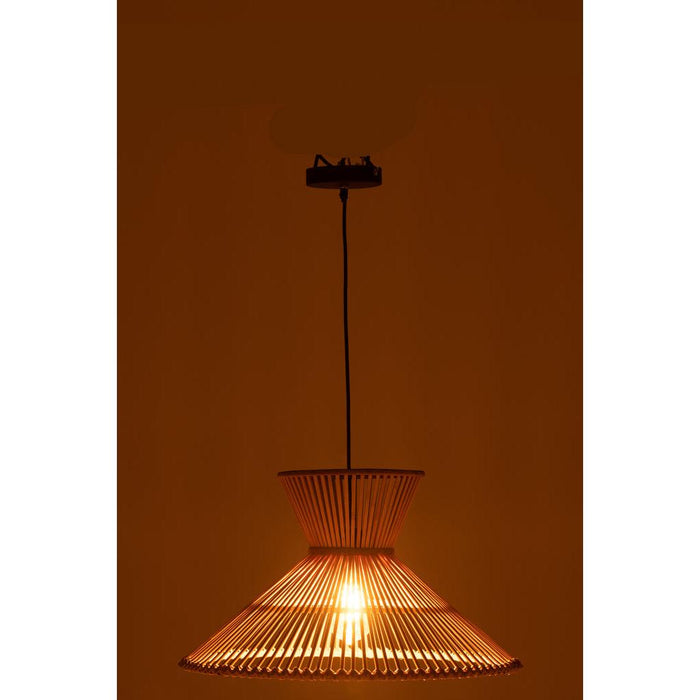 Hanglamp Naturel Bamboe S 53 cm 53x53x147 cm-Hanglampen-J-Line