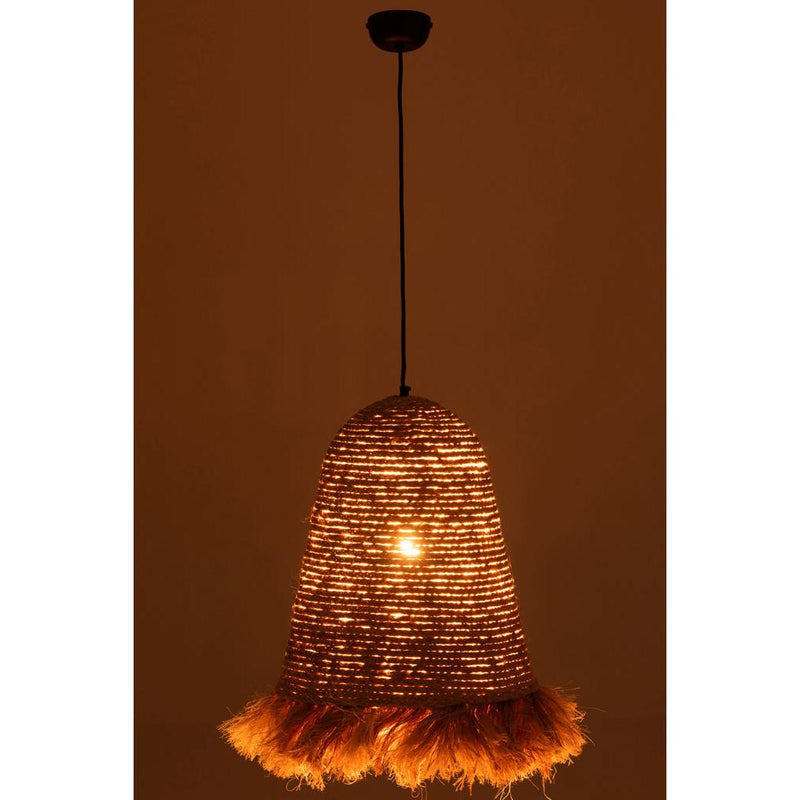 Hanglamp Naturel Banana leaf 44 cm 44x44x52 cm-Hanglampen-J-Line