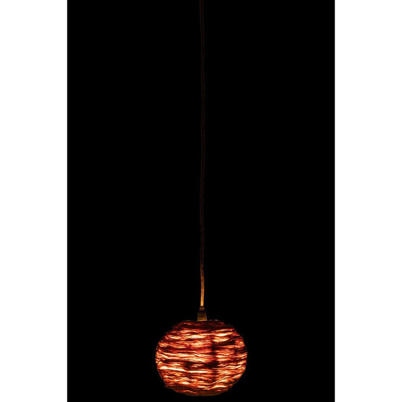 Hanglamp Naturel Banana leaf S 25 cm 25x25x21 cm-Hanglampen-J-Line