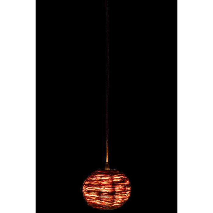 Hanglamp Naturel Banana leaf S 25 cm 25x25x21 cm-Hanglampen-J-Line