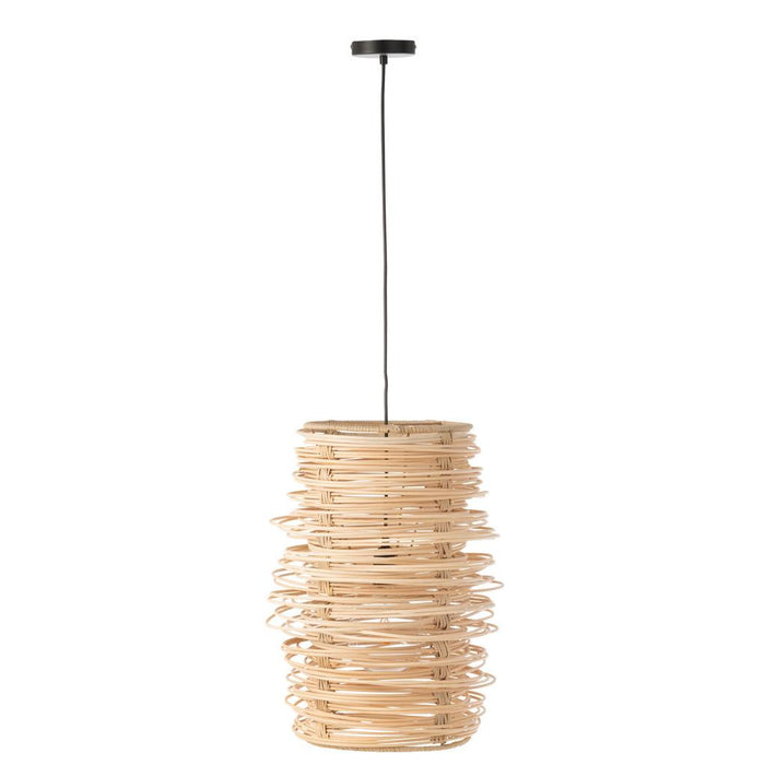 Hanglamp Naturel Electrical part 38 cm 38x38x50 cm-Hanglampen-J-Line