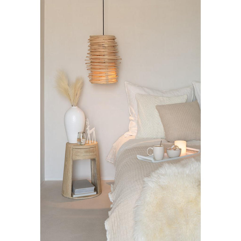 Hanglamp Naturel Electrical part 38 cm 38x38x50 cm-Hanglampen-J-Line