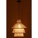 Hanglamp Naturel Electrical part L 42 cm 42x42x170 cm-Hanglampen-J-Line