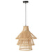 Hanglamp Naturel Electrical part L 42 cm 42x42x170 cm-Hanglampen-J-Line
