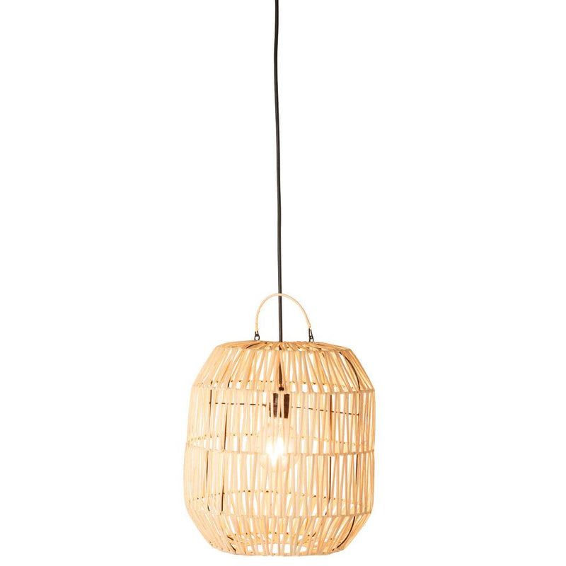 Hanglamp Naturel Ijzer 35 cm Ijzer,rotan 35x35x40 cm-Hanglampen-J-Line