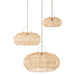 Hanglamp Naturel Ijzer 78 cm 78.5x78.5x39 cm-Hanglampen-J-Line