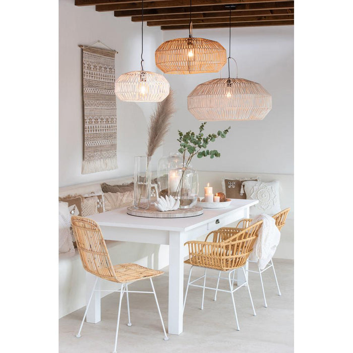 Hanglamp Naturel Ijzer 78 cm 78.5x78.5x39 cm-Hanglampen-J-Line