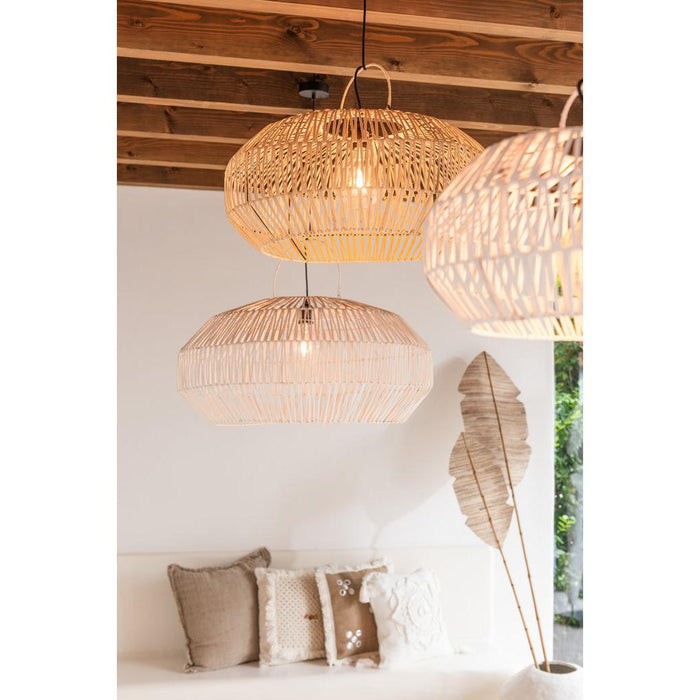 Hanglamp Naturel Ijzer 78 cm-Tafellampen-J-Line