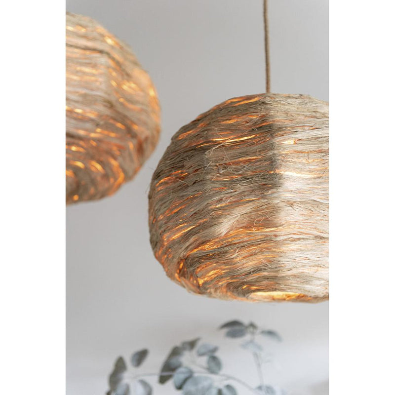 Hanglamp Naturel Ijzer L 50 cm 50x50x45 cm-Hanglampen-J-Line