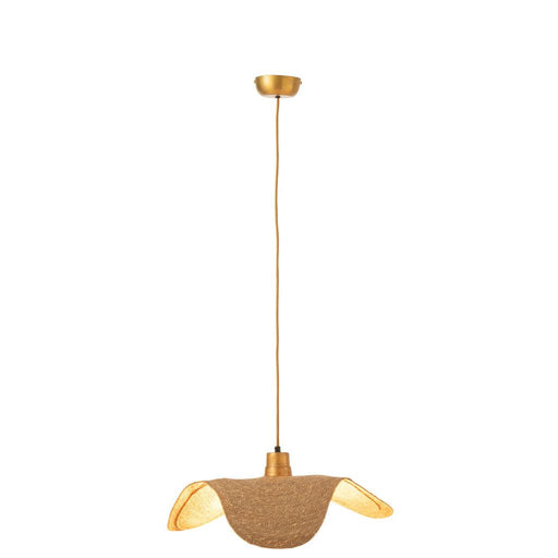 Hanglamp Naturel Ijzer S 48 cm-Tafellampen-J-Line