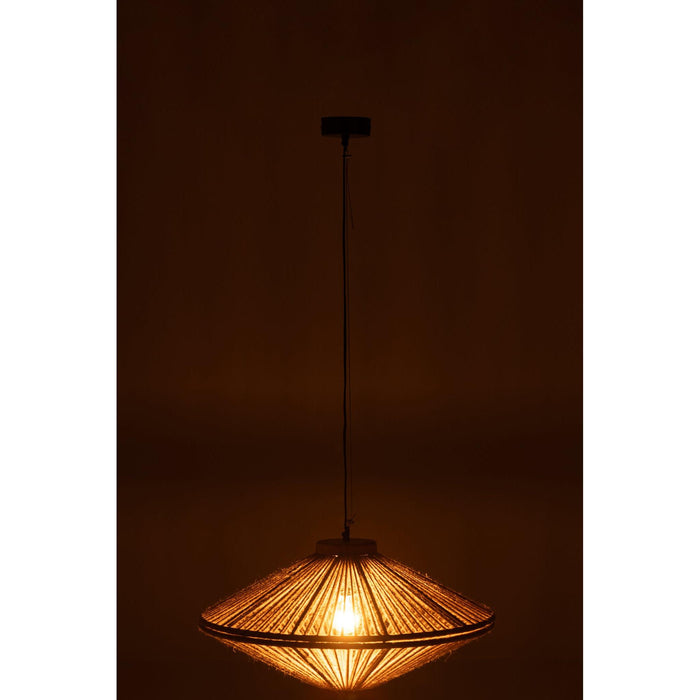 Hanglamp Naturel Ijzer S 62 cm 62x62x33 cm-Hanglampen-J-Line