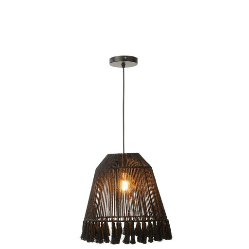 Hanglamp Naturel Jute S 33 cm 33x33x40 cm-Hanglampen-J-Line