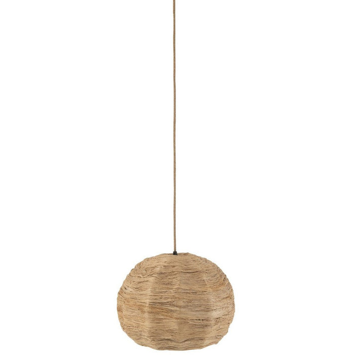 Hanglamp Naturel Katoen M 45 cm-Hanglampen-J-Line