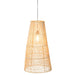 Hanglamp Naturel Rotan 37 cm - Rotan,electrical parts-Tafellampen-J-Line