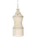 Hanglamp Naturel Shell 51 cm Shell 51x51x128 cm-Hanglampen-J-Line