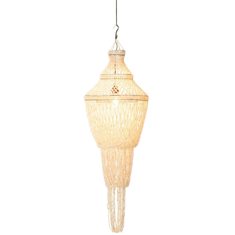 Hanglamp Naturel Shell 51 cm Shell 51x51x176 cm-Hanglampen-J-Line