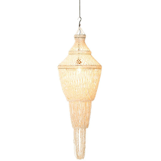 Hanglamp Naturel Shell 51 cm Shell 51x51x176 cm-Hanglampen-J-Line