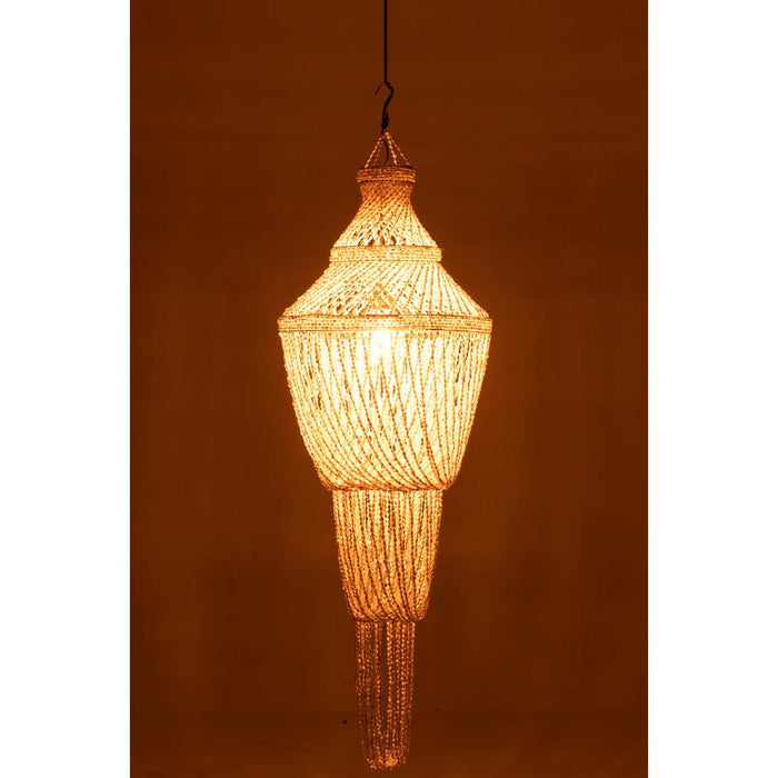 Hanglamp Naturel Shell 51 cm - Shell-Tafellampen-J-Line