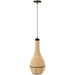 Hanglamp Naturel Zeegras 24 cm-Tafellampen-J-Line