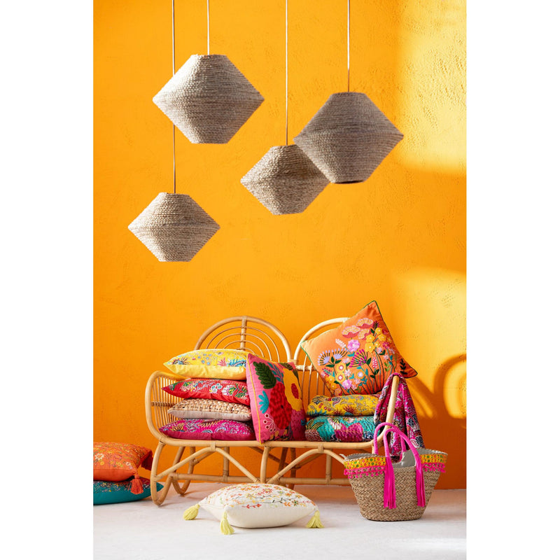 Hanglamp Naturel Zeegras L 40 cm 40x40x32 cm-Hanglampen-J-Line