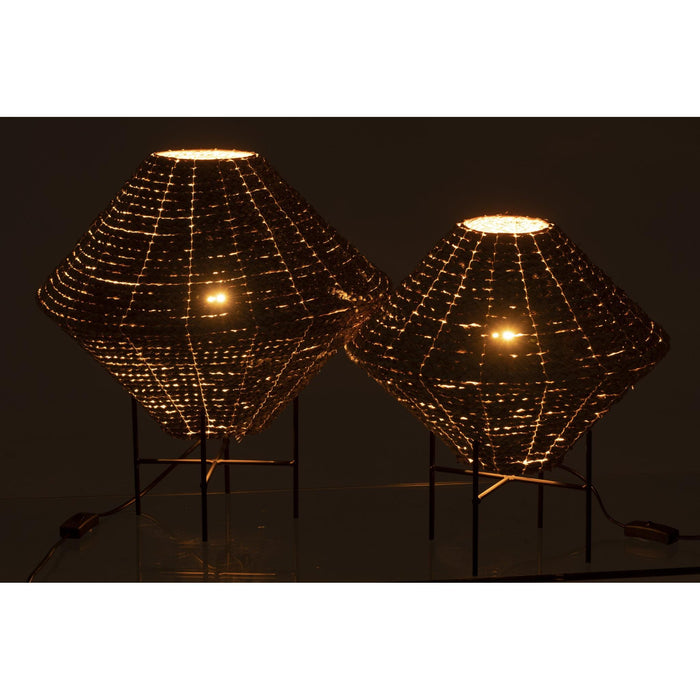 Hanglamp Naturel Zeegras L 40 cm-Tafellampen-J-Line