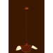 Hanglamp Naturel ijzer S 48 cm 48x55x8 cm-Hanglampen-J-Line