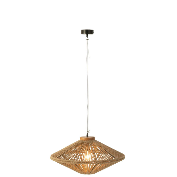 Hanglamp Naturel ijzer S 62 cm 62x62x33 cm-Hanglampen-J-Line
