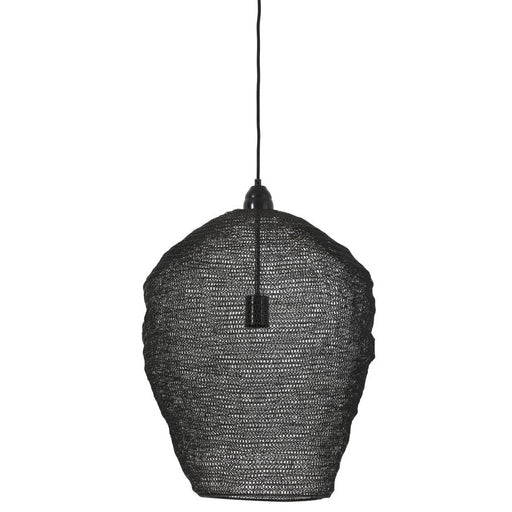 Hanglamp Nikki - Zwart - Ã˜45cm-Hanglampen-Light & Living