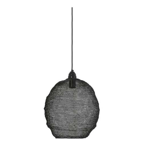 Hanglamp Nina - Zwart - Ã˜38cm-Hanglampen-Light & Living