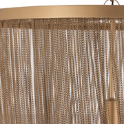 Hanglamp Nishan Gold Geel 70x70x100 cm-Hanglampen-PTMD