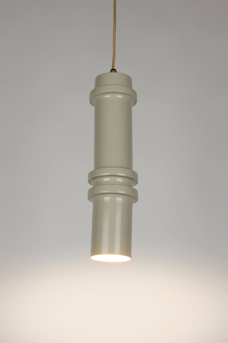 Hanglamp Ontdek Duct Iron Grijs 10x10x37 cm-Hanglampen-Creating Home